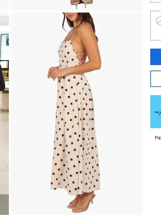 Petal & Pup Kailana Open Back Sundress sz XL - Picture 3 of 7